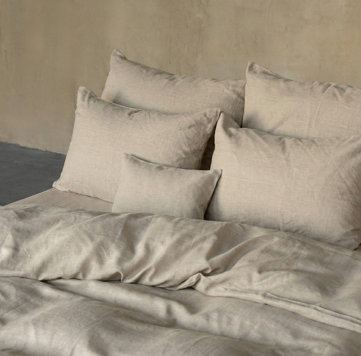 Bedding made the old way, for the bed you actually have.